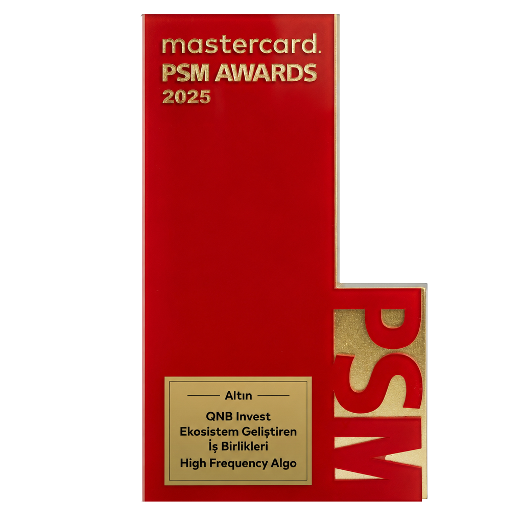 QNB Invest, High Frequency Algo ile Mastercard PSM Awards 2025’te Altın Ödül Kazandı